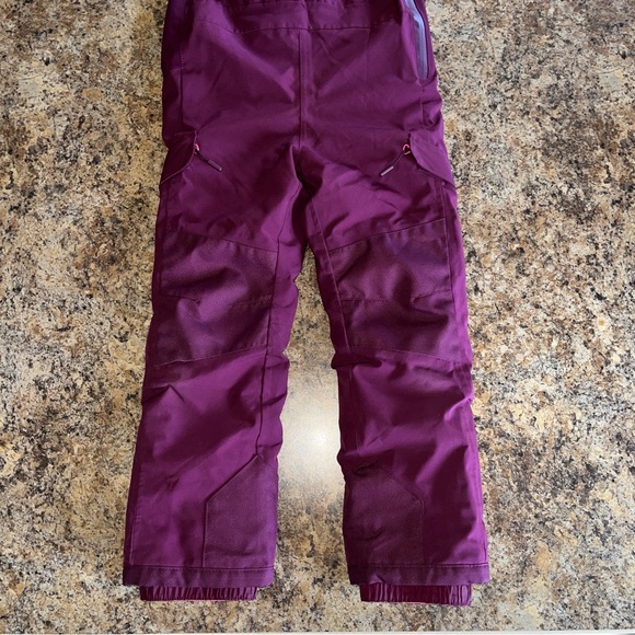 All In Motion 3M Thinsulate Waterproof Windproof Winter Ski Snow Bibs Girls XS - Picture 4 of 16